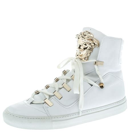 medusa high-top sneakers versace price|versace medusa shoes women.